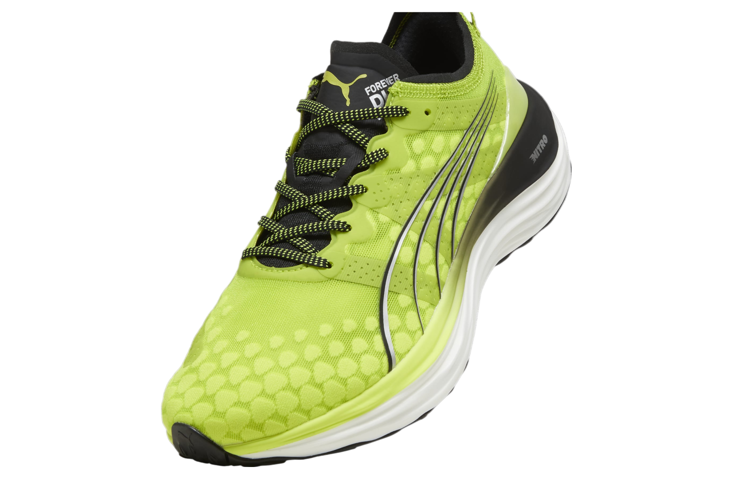 Puma Foreverrun Nitro Lime Pow / Black