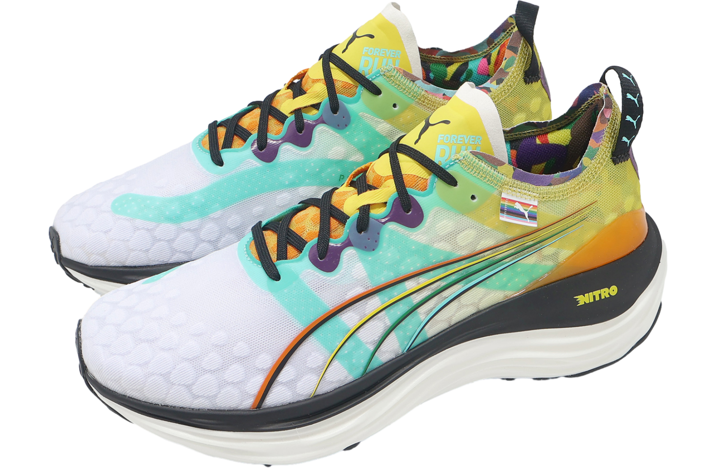 Puma ForeverRun Nitro LM White / Court Yellow