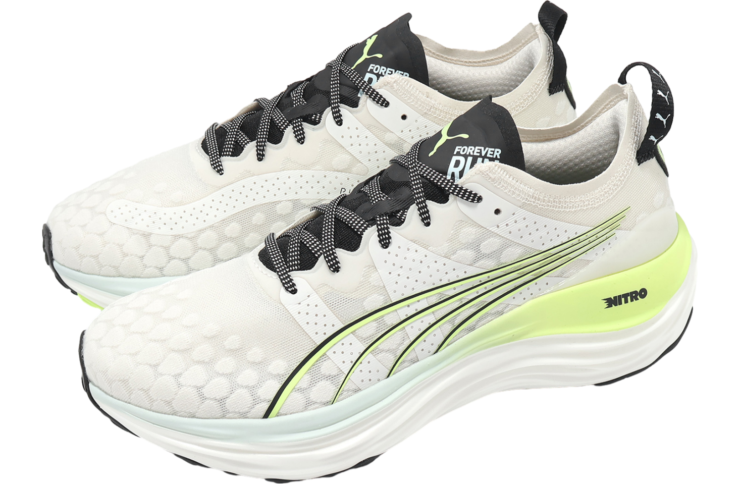 Puma ForeverRun Nitro Vapor Gray / Fizzy Apple
