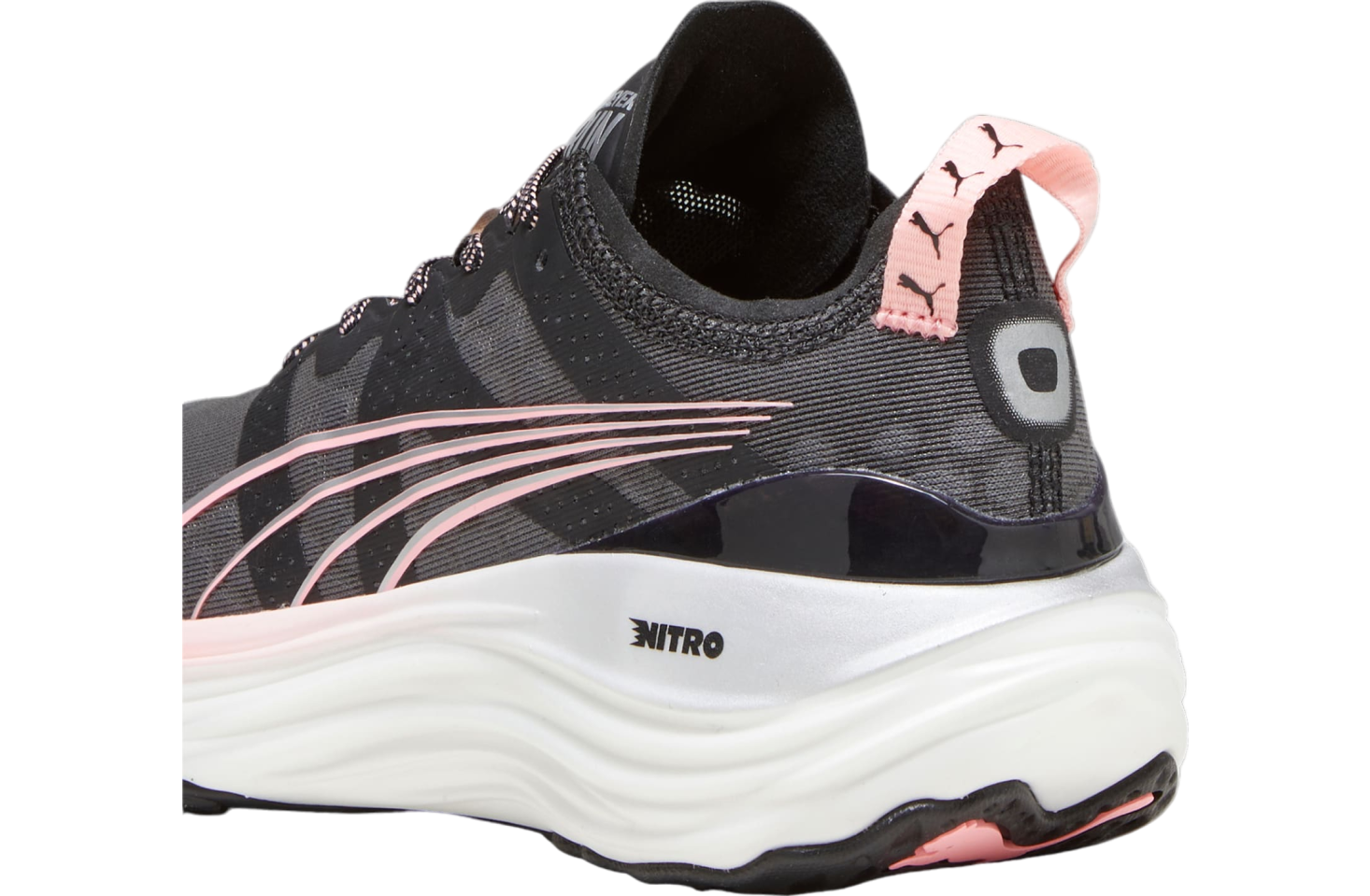 Puma Foreverrun Nitro WMNS Black / Koral Ice