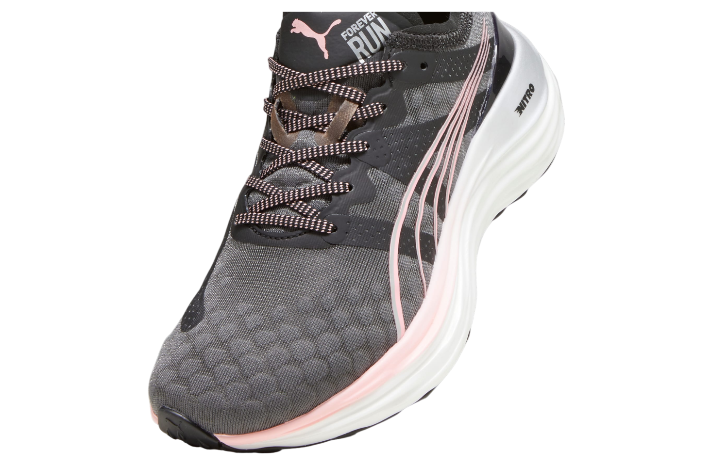 Puma Foreverrun Nitro WMNS Black / Koral Ice