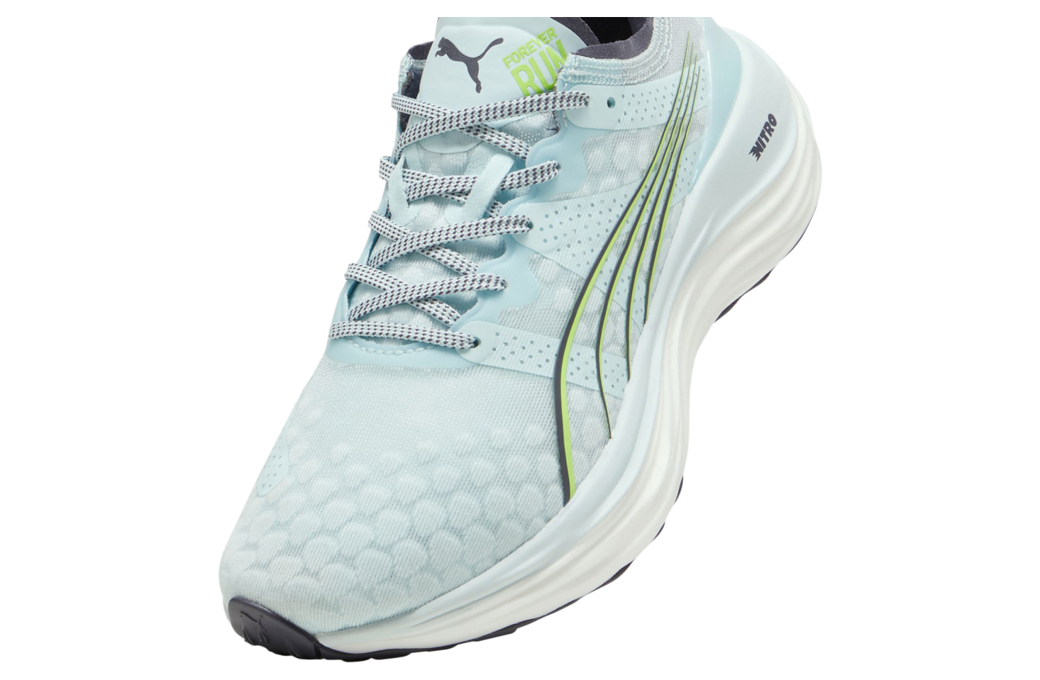 ★PUMA★ Forever Run Nitro Wns Blue Fiji Apple 37775822 3777 Puma ForeverRun Nitro WMNS Nitro Blue / Fizzy Apple - Jun
