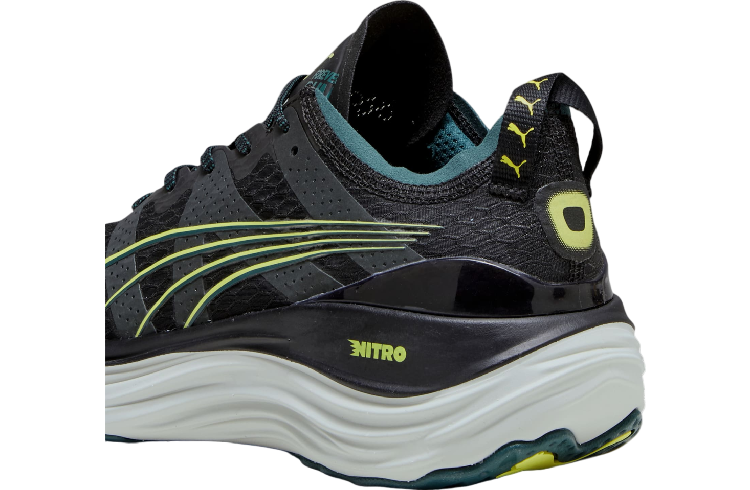 Puma Foreverrun Nitro Wtr Black / Malachite