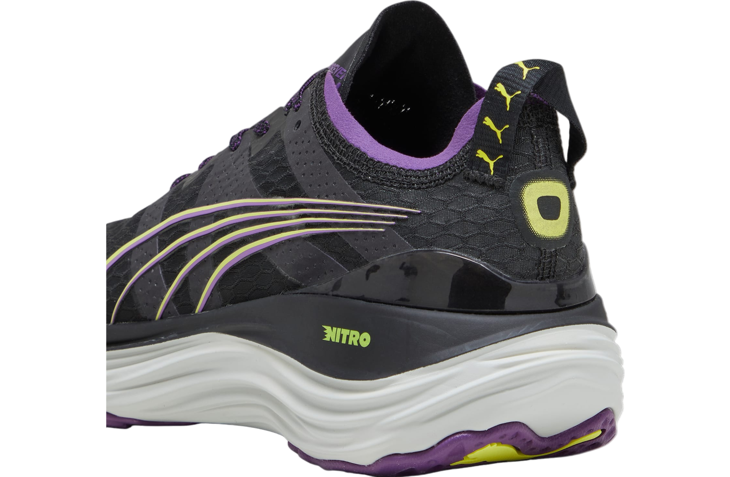 Puma Foreverrun Nitro Wtr WMNS Black / Purple Pop