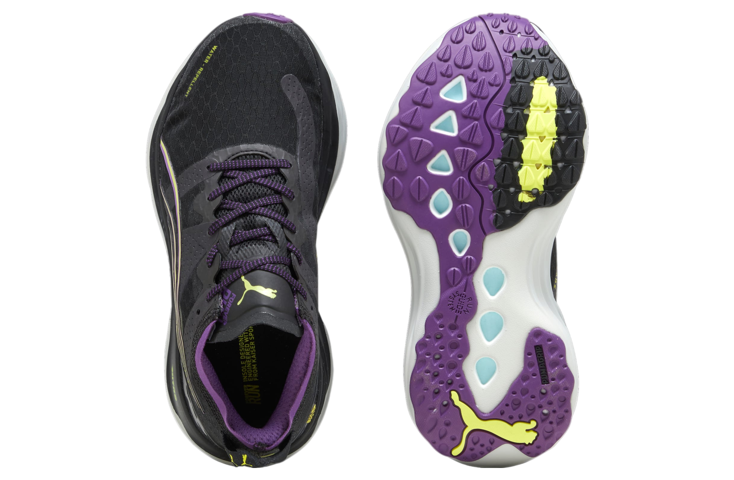 Puma Foreverrun Nitro Wtr WMNS Black / Purple Pop