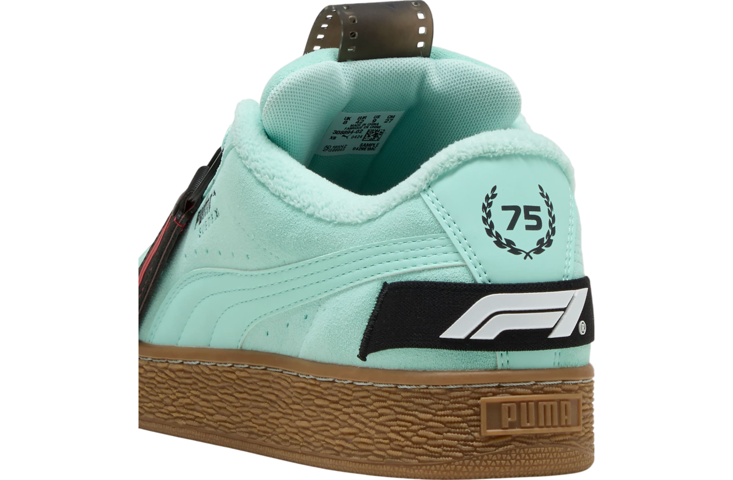 Puma Formula 1 75 Years Suede Xl Mint Melt / Black