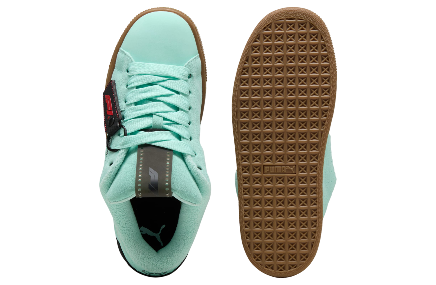 Puma Formula 1 75 Years Suede Xl Mint Melt / Black