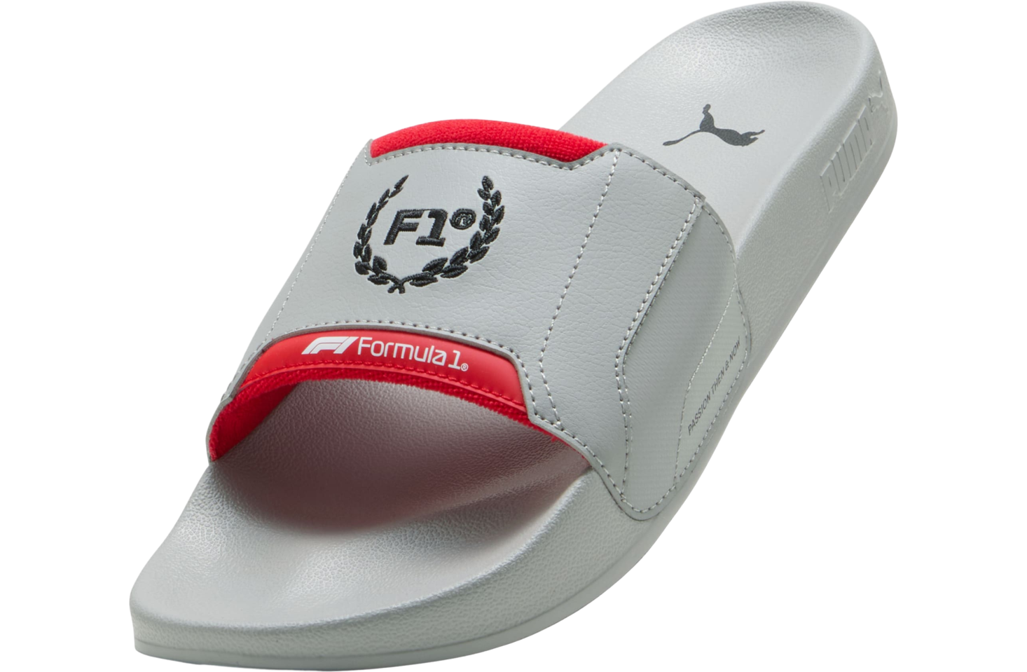 Puma Formula 1 Leadcat 2.0 Gray Echo / Pop Red