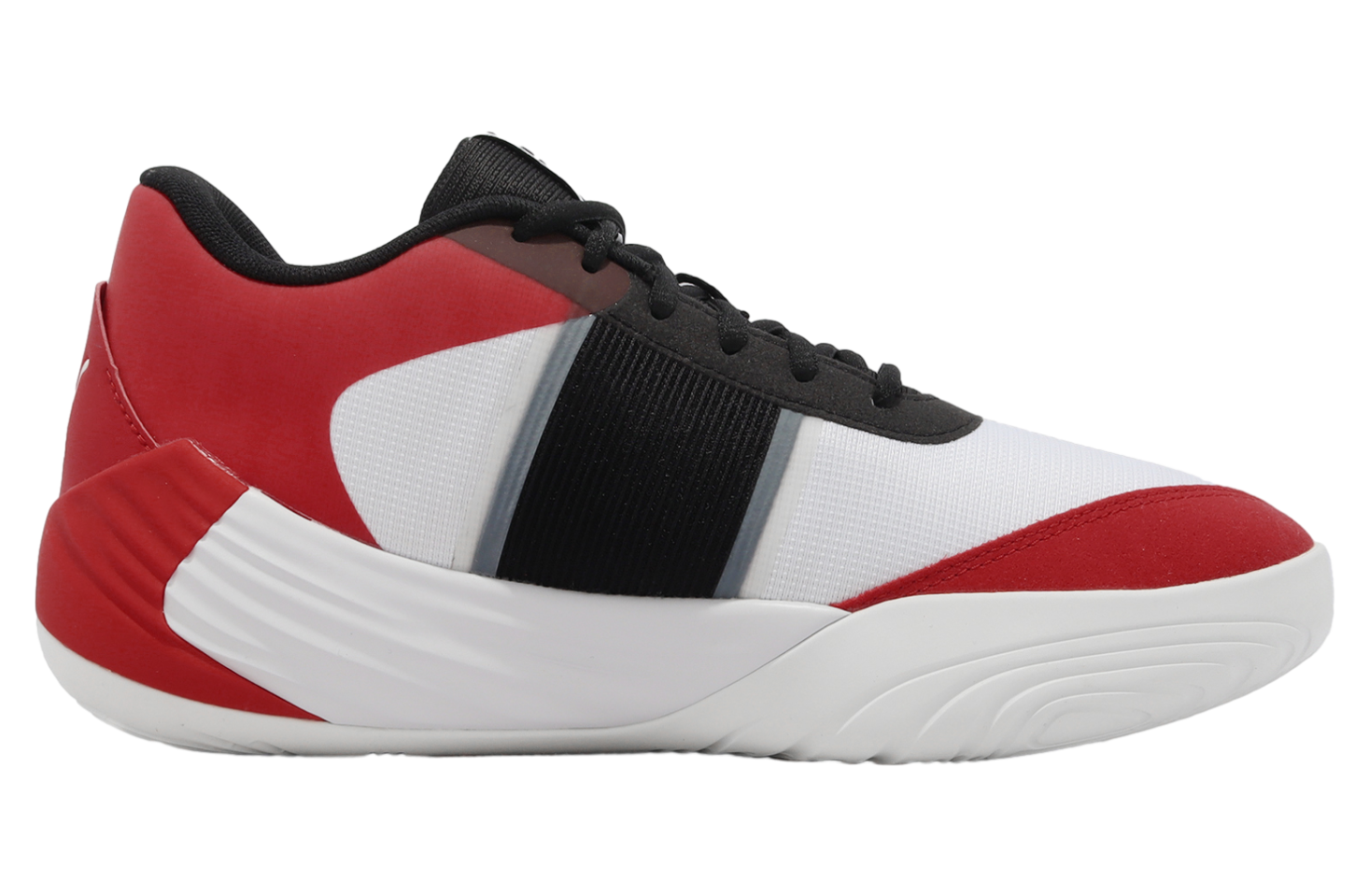 Puma Fusion Nitro Team White / High Risk Red