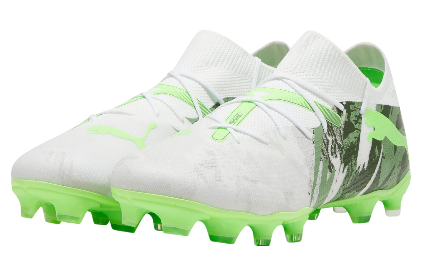 Puma Future 7 Match Camo White / Green Glare