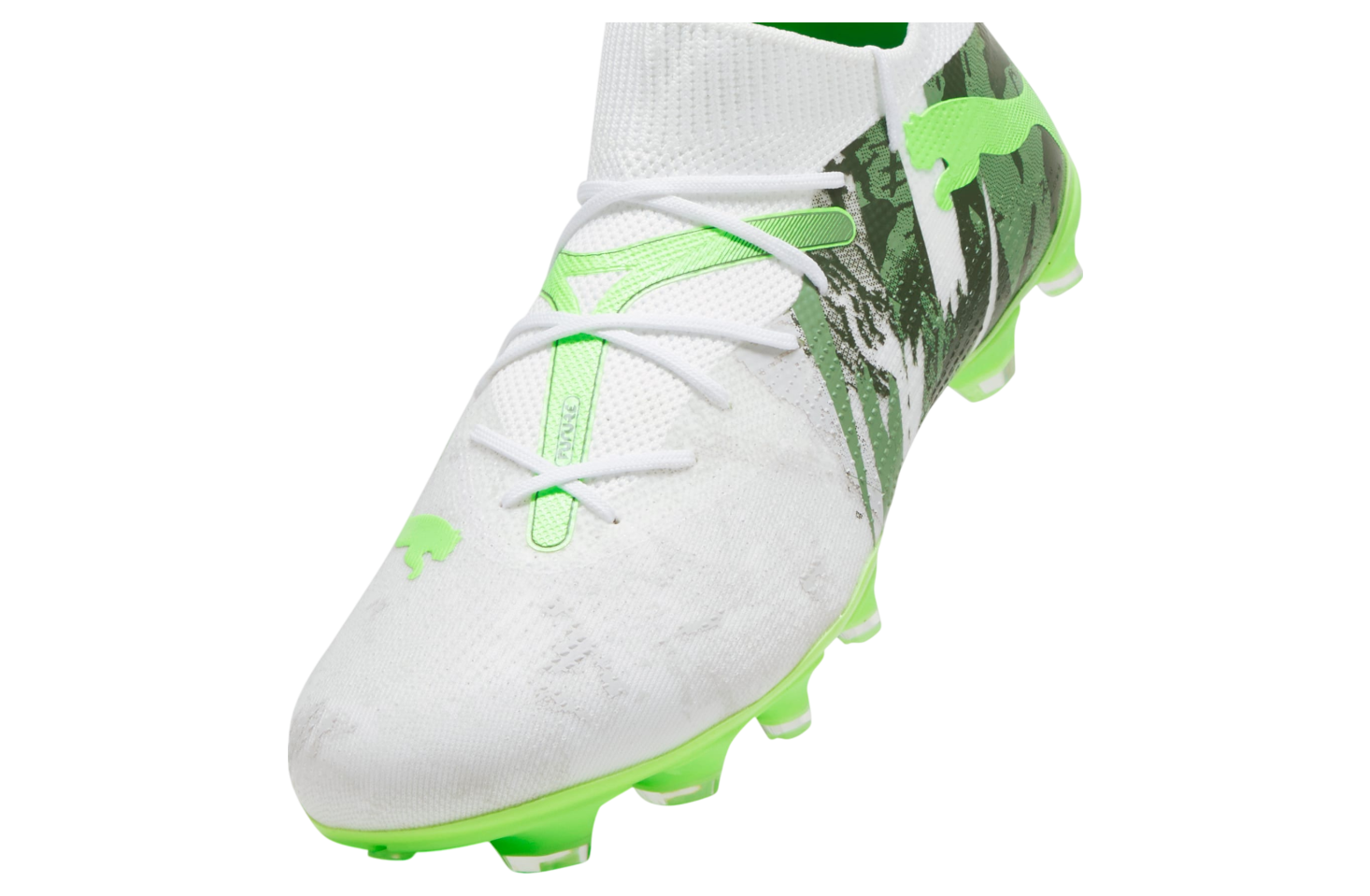 Puma Future 7 Match Camo White / Green Glare