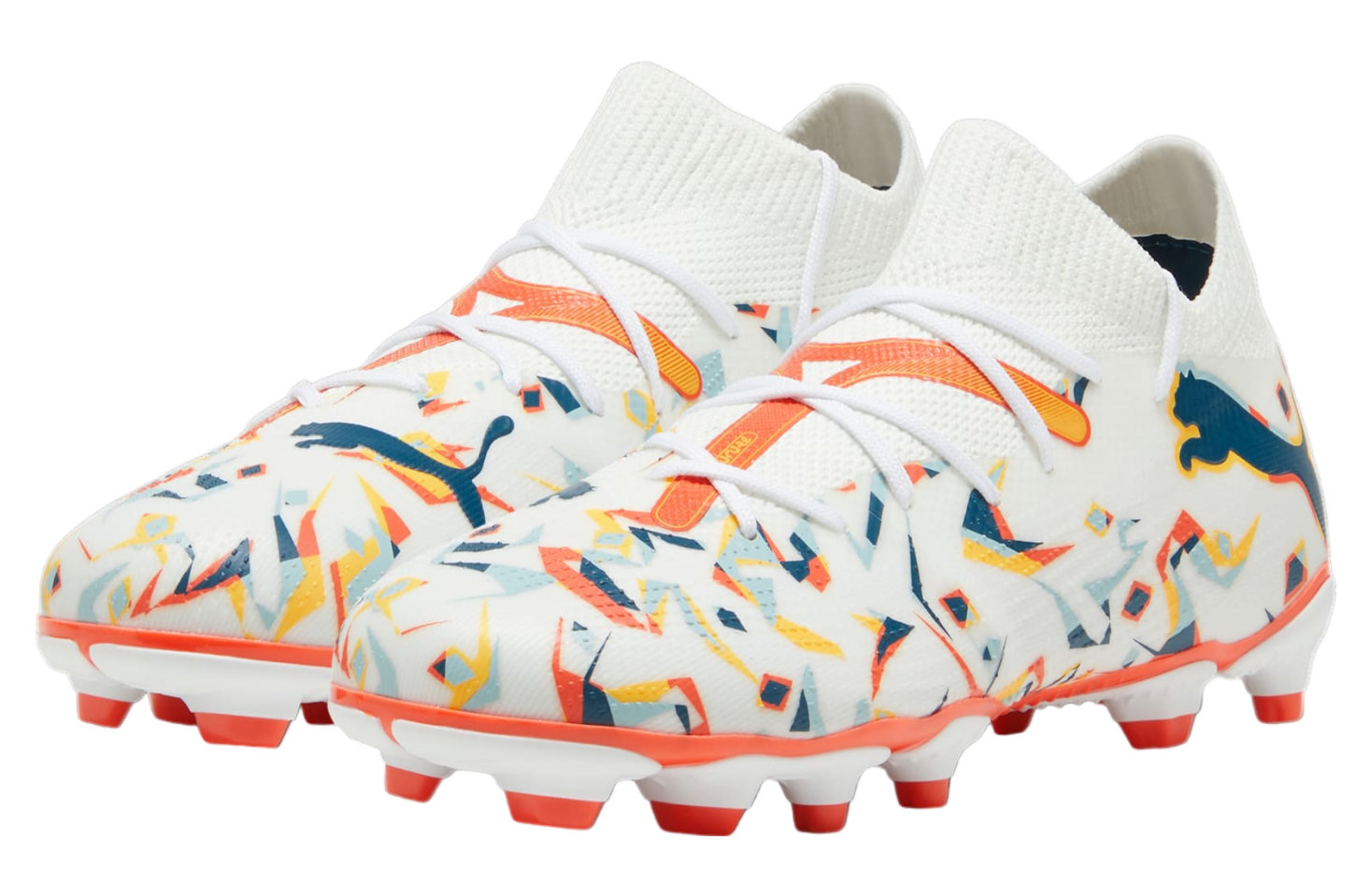 Puma Future 7 Match Creativity FG/AG White / Ocean Tropic