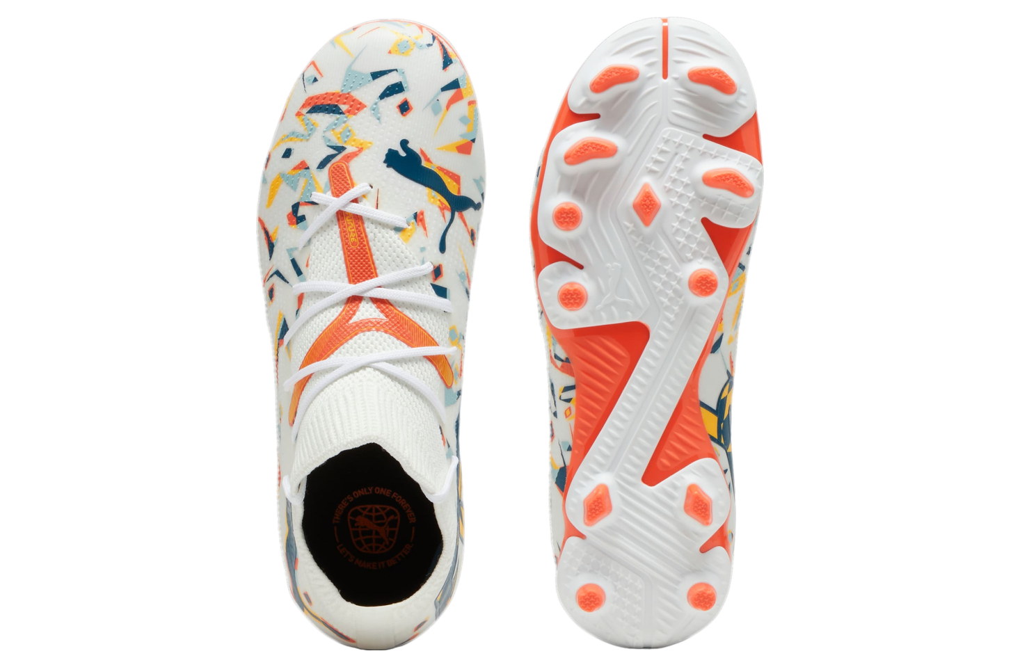 Puma Future 7 Match Creativity FG/AG White / Ocean Tropic