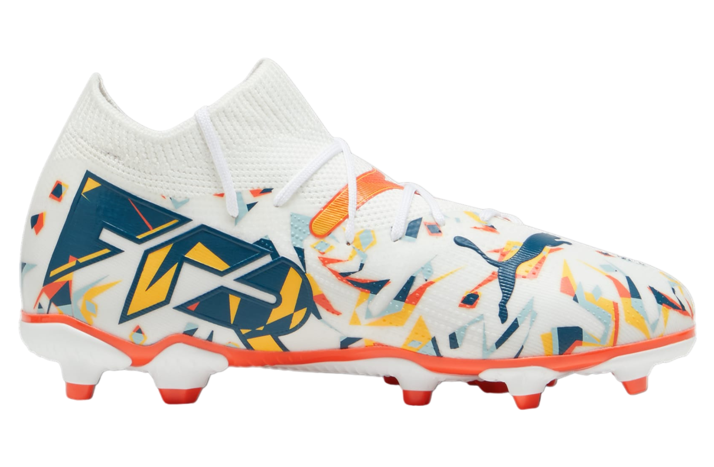 Puma Future 7 Match Creativity FG/AG White / Ocean Tropic