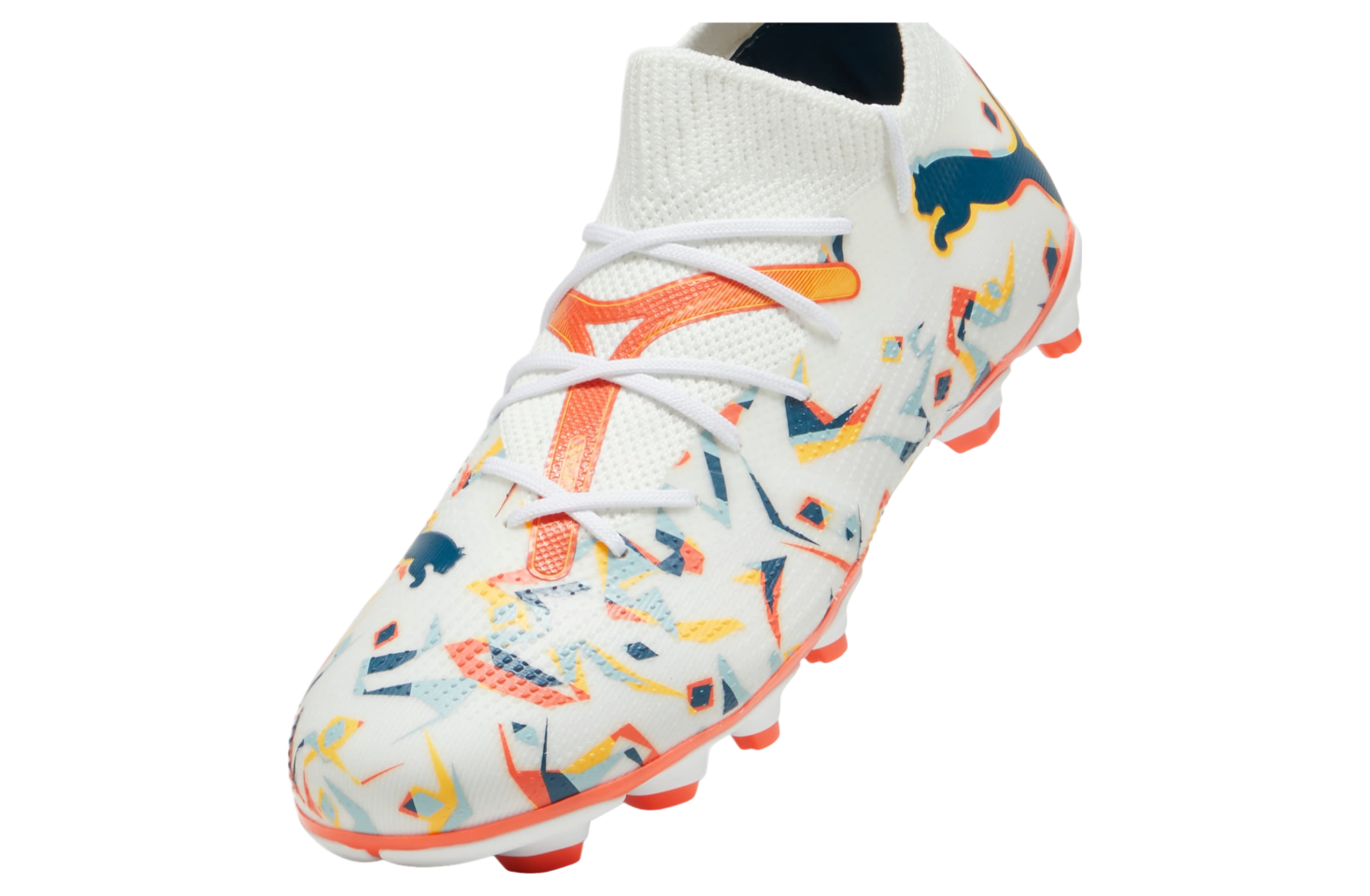 Puma Future 7 Match Creativity FG/AG White / Ocean Tropic