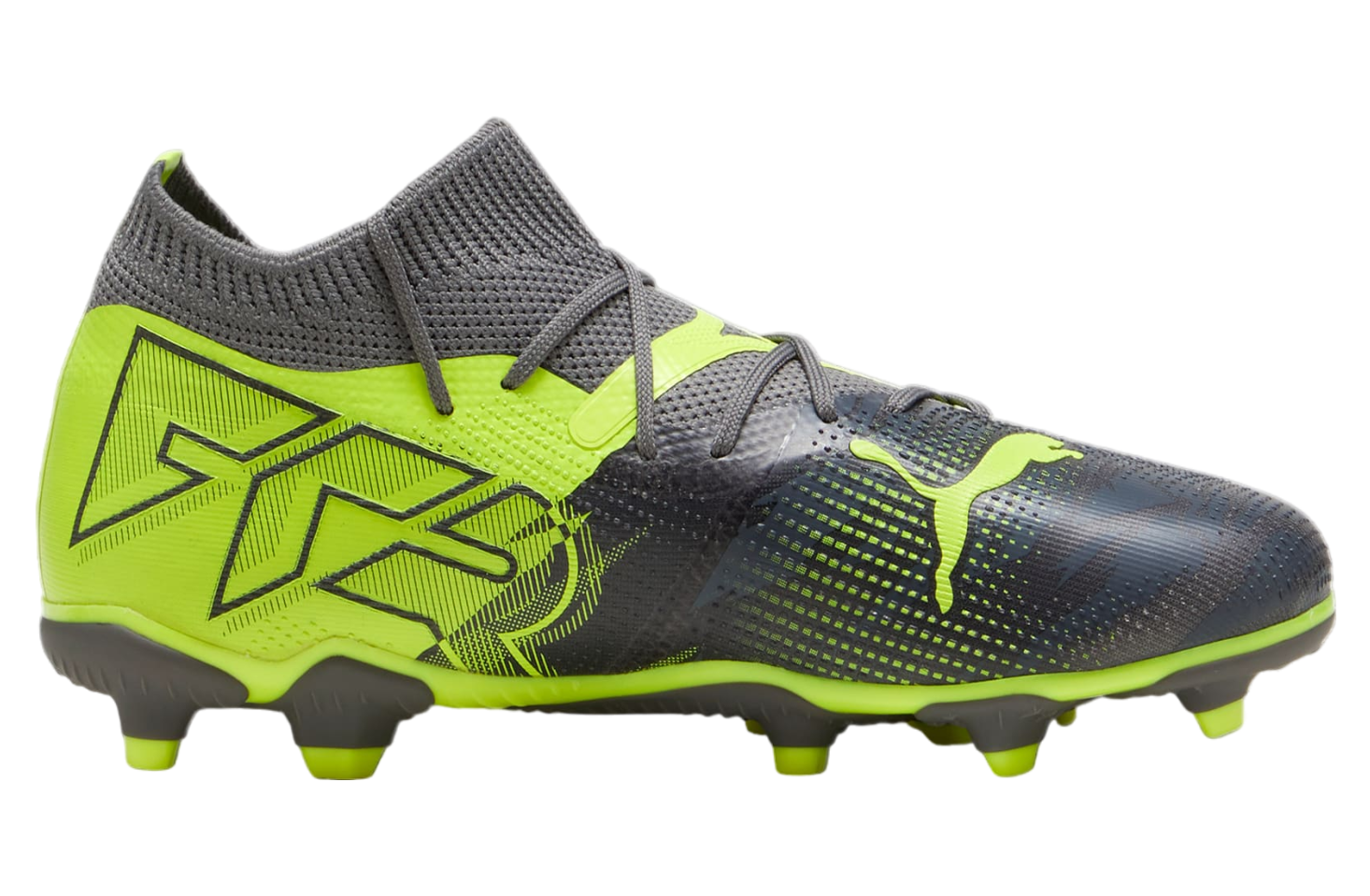 Puma Future 7 Match Rush GS FG/AG Strong Gray / Cool Dark Gray