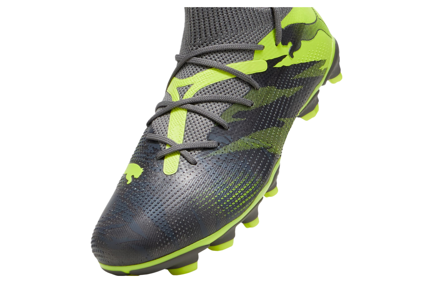 Puma Future 7 Match Rush GS FG/AG Strong Gray / Cool Dark Gray