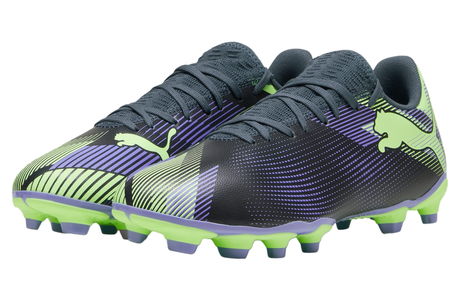 Puma Future 7 Play FG/AG Gray Skies / Elektro Purple