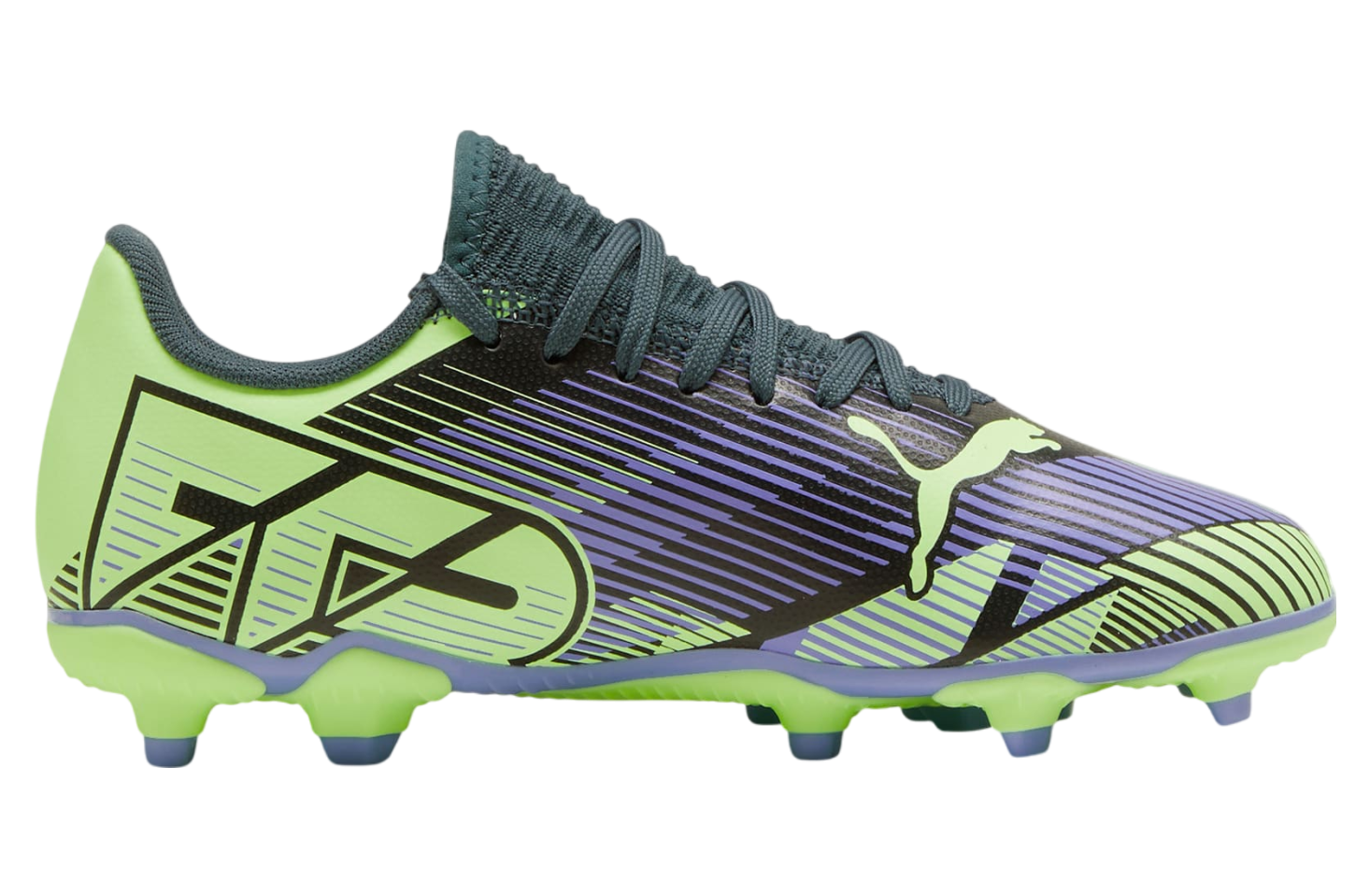 Puma Future 7 Play FG/AG GS Gray Skies / Elektro Purple