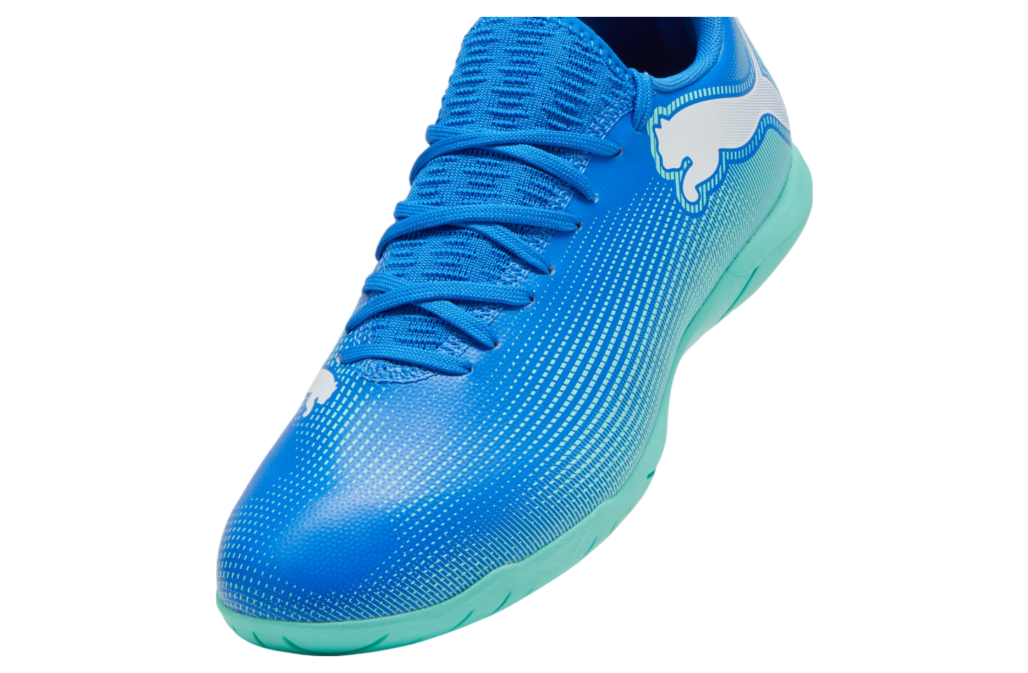 Puma Future 7 Play Indoor Hyperlink Blue / Mint