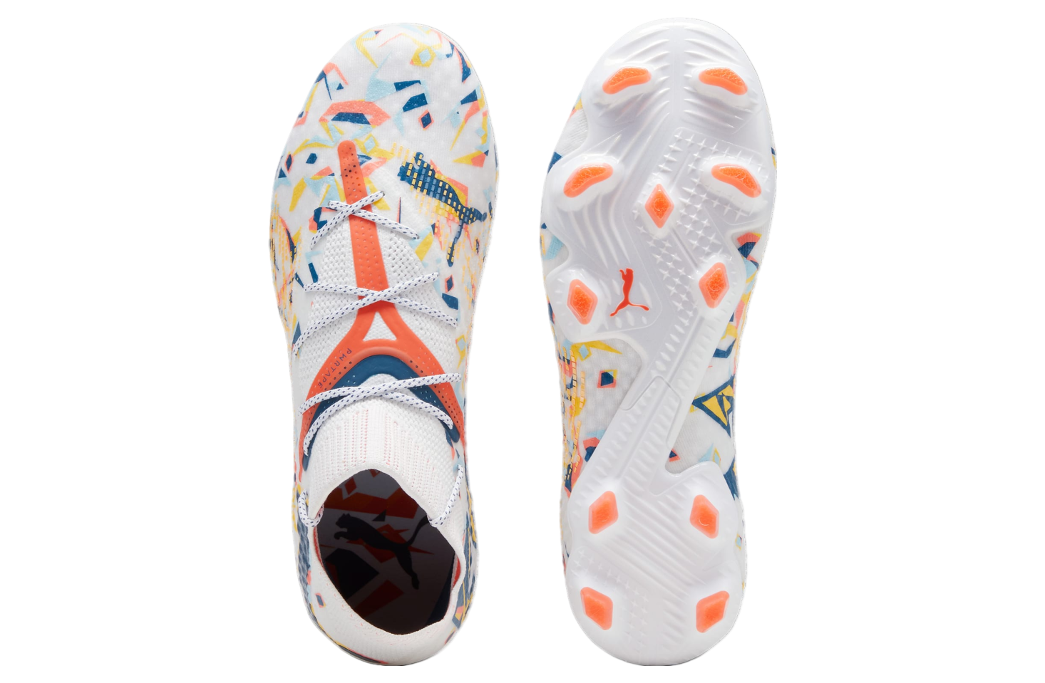 Puma Future 7 Ultimate Creativity FG/AG White / Ocean Tropic