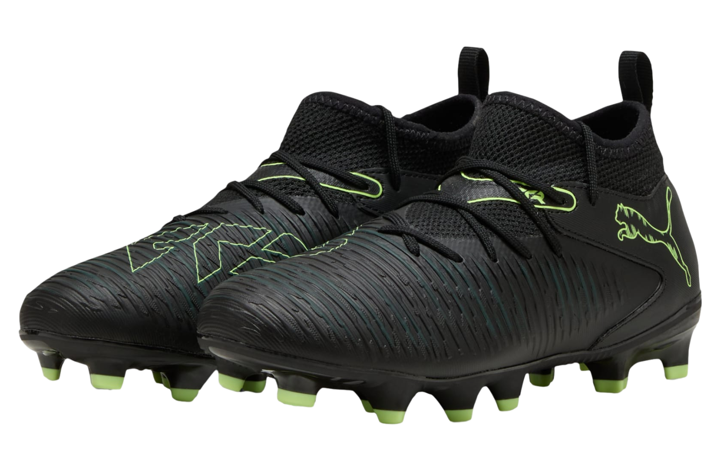 Puma Future 8 Match GS Black / Fizzy Light
