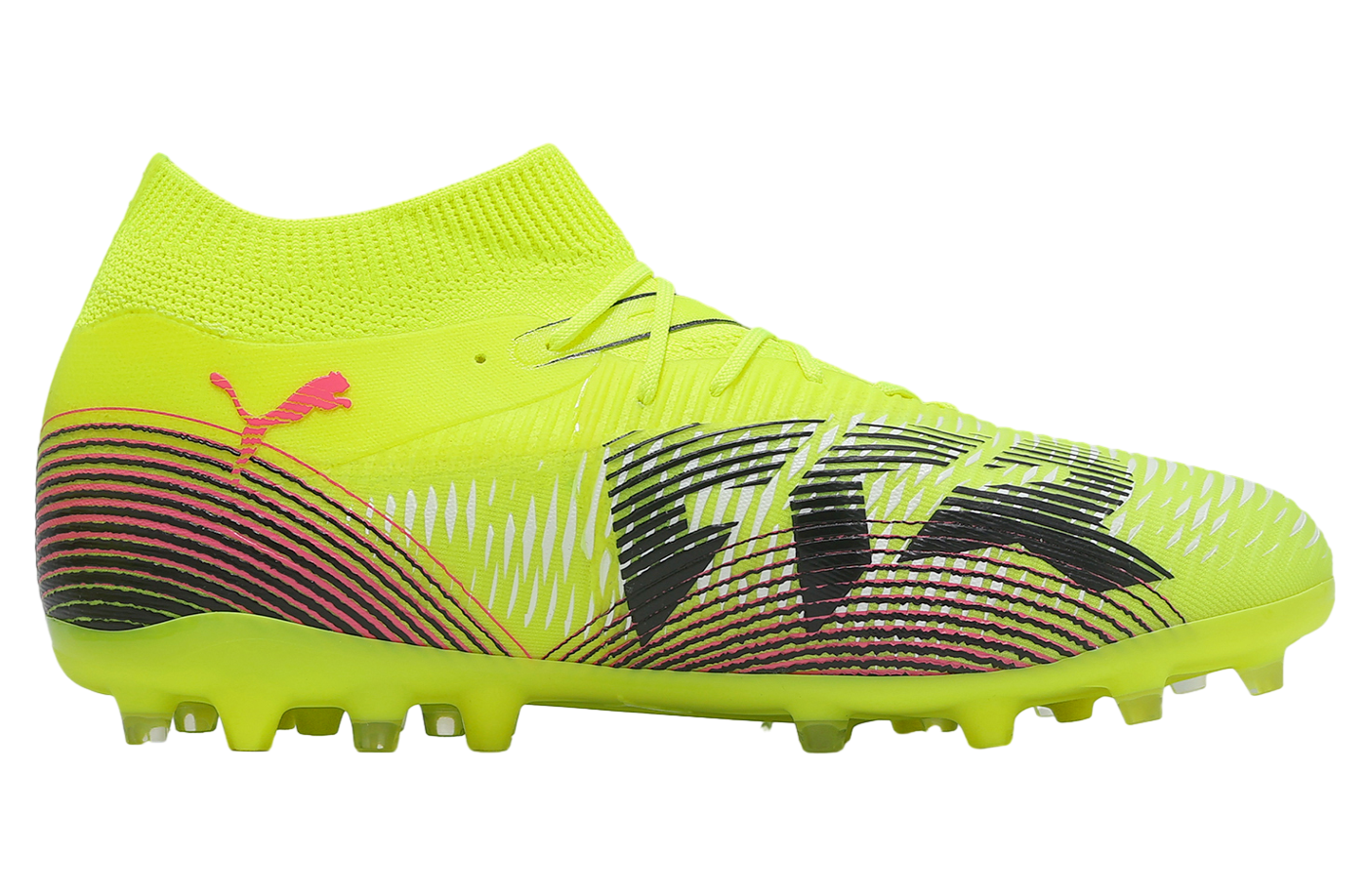 Puma Future 8 Match MG Yellow Black / Sun Struck