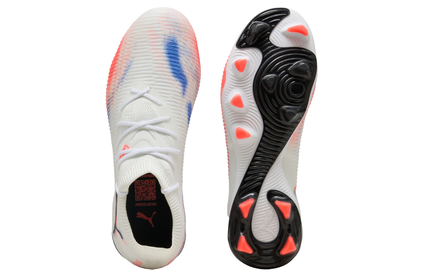 Puma Future 8 Match White / Black / Glowing Red