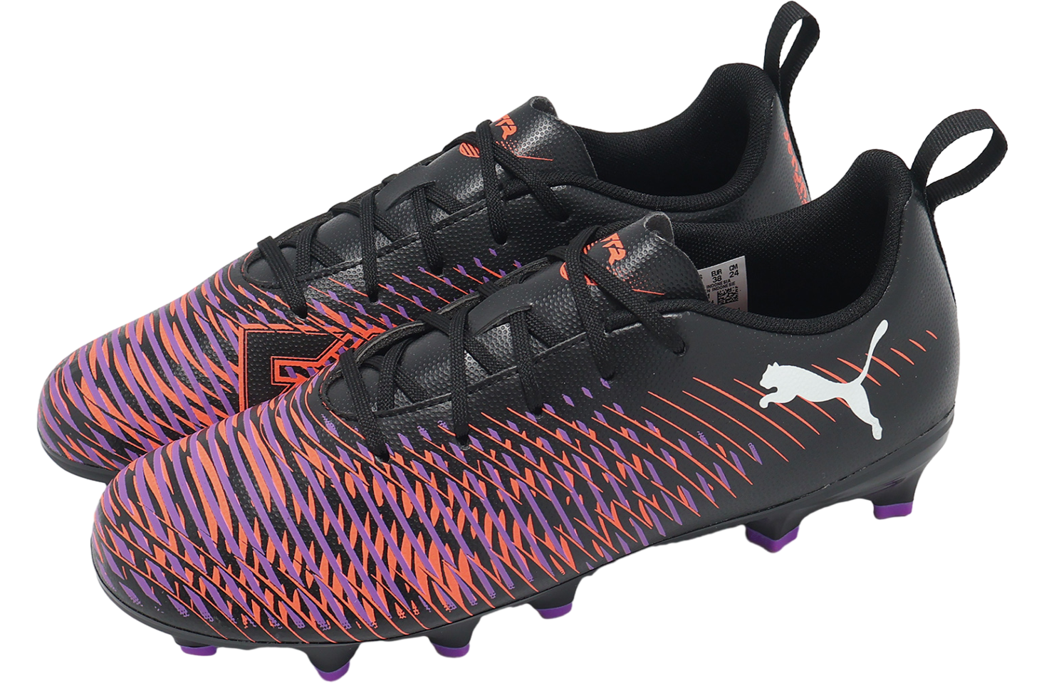 Puma Future 8 Play FG/AG JR GS Black / Purple