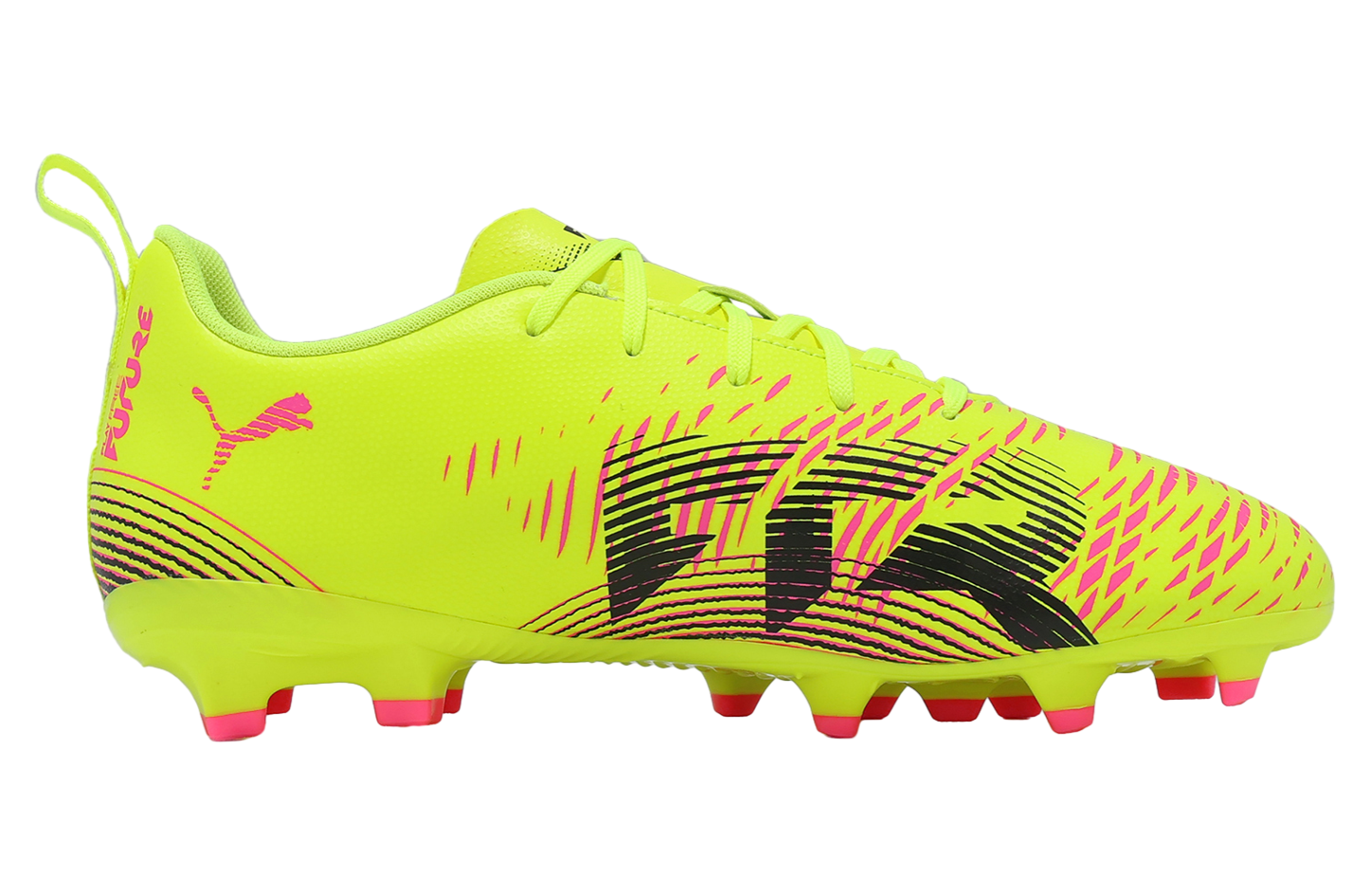 Puma Future 8 Play Fg/ag Jr Gs Yellow Alert / Black