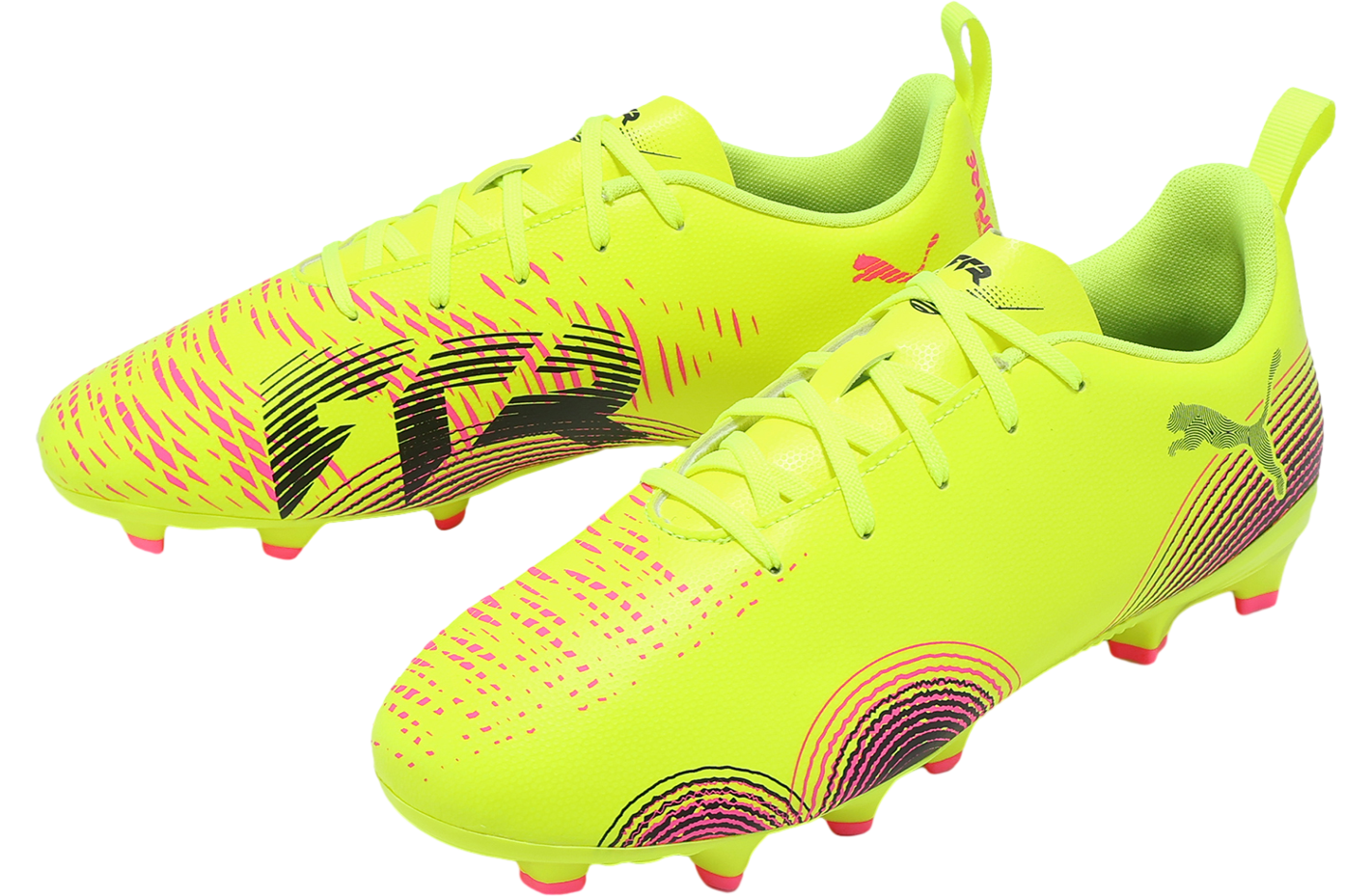 Puma Future 8 Play Fg/ag Jr Gs Yellow Alert / Black