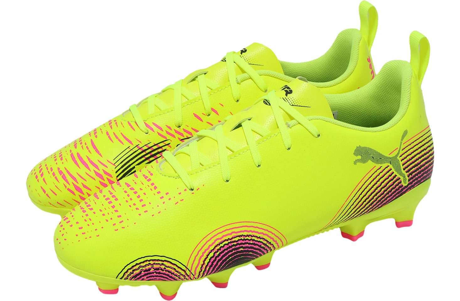 Puma Future 8 Play Fg/ag Jr Gs Yellow Alert / Black