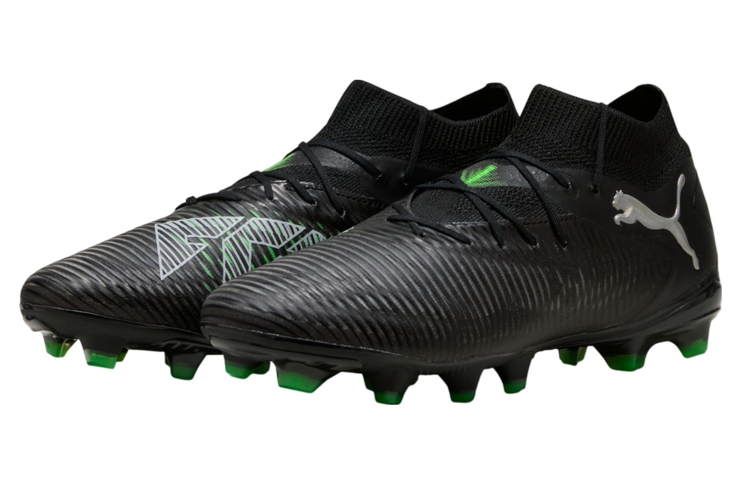 Puma Future 8 Pro FG/AG Black / Cool Light Gray