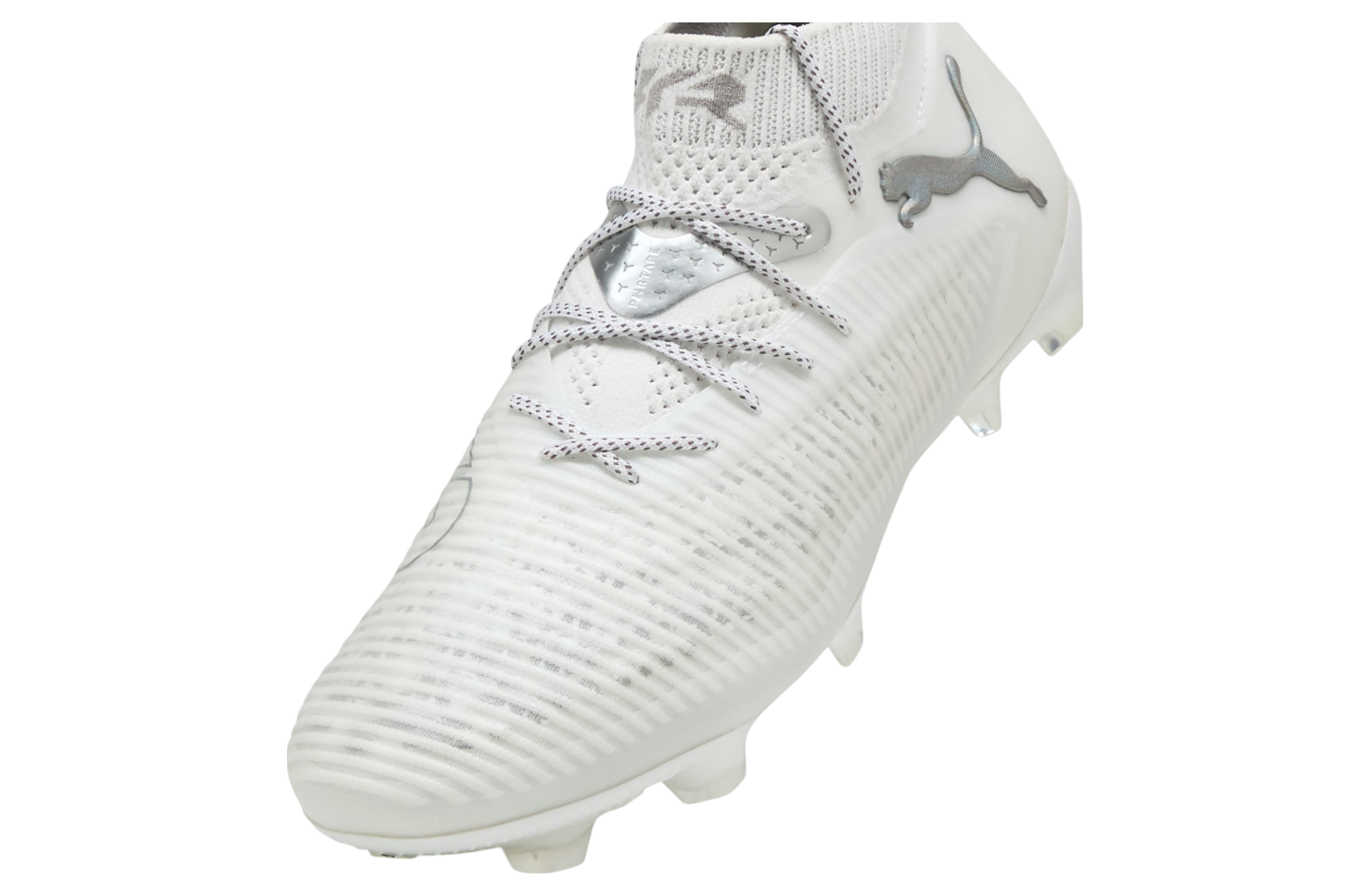 Puma Future 8 Ultimate FG White / Matte Silver