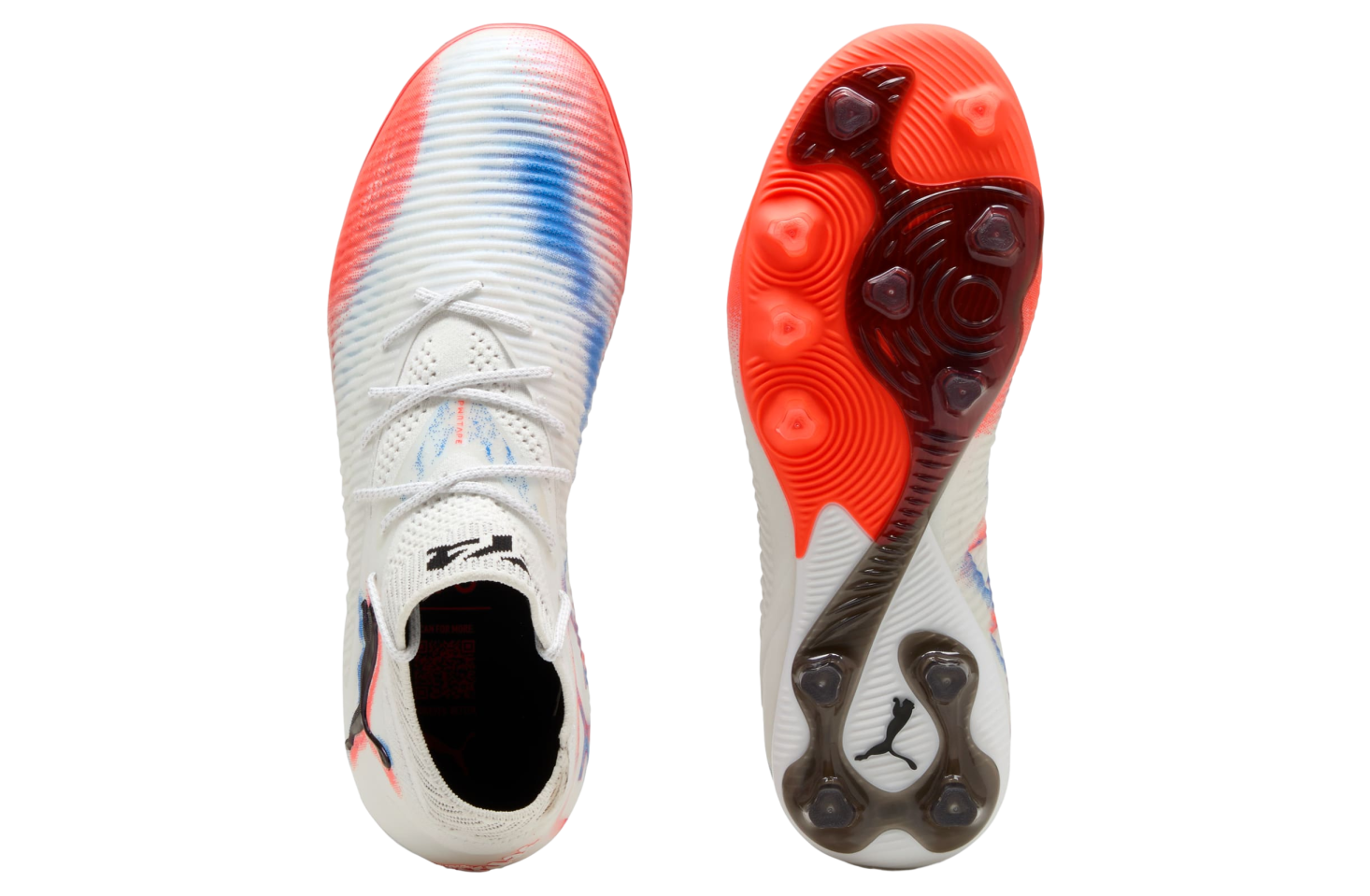 Puma Future 8 Ultimate White / Black / Glowing Red