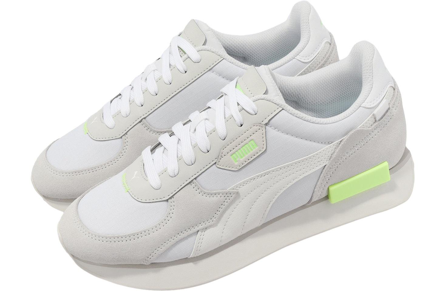 Puma Future Rider Override White / Alpine Snow