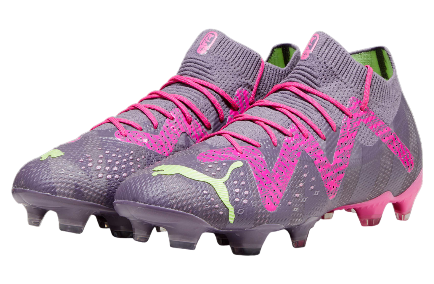 Puma Future Ultimate FG/AG GK Purple Charcoal / Fast Yellow