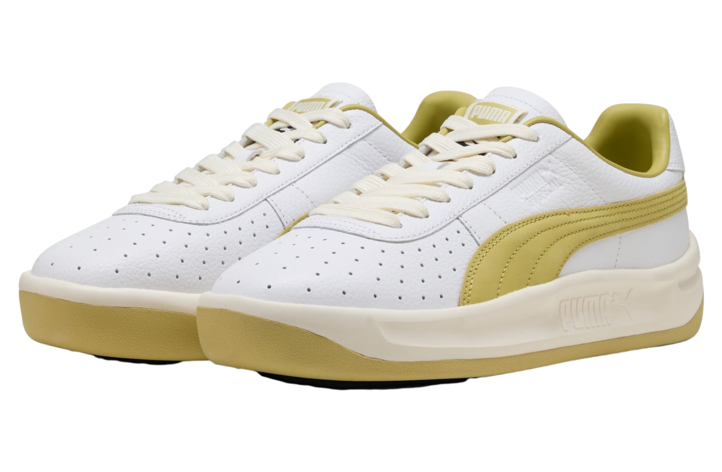 Puma GV Special Base White / Dark Olive