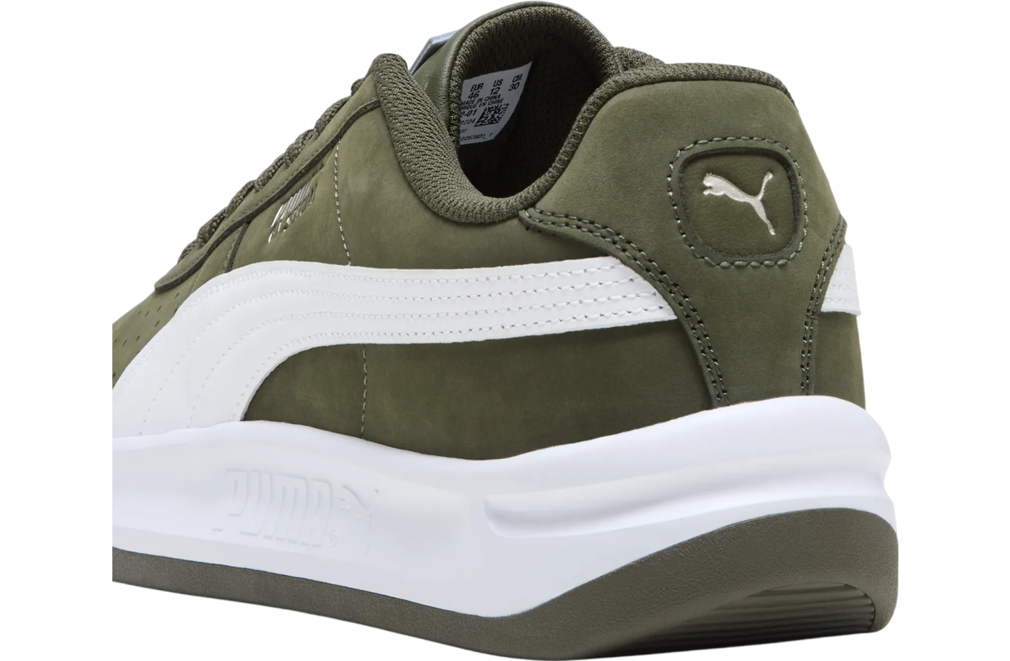 Puma GV Special Olive Dark Olive / White