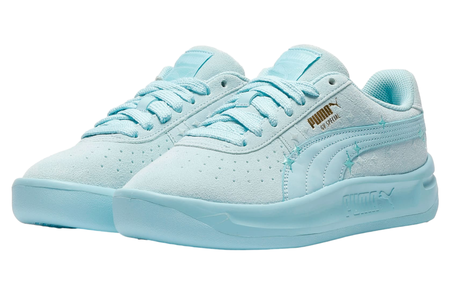 Puma Gv Special Stars Wmns Light Aqua / Gold