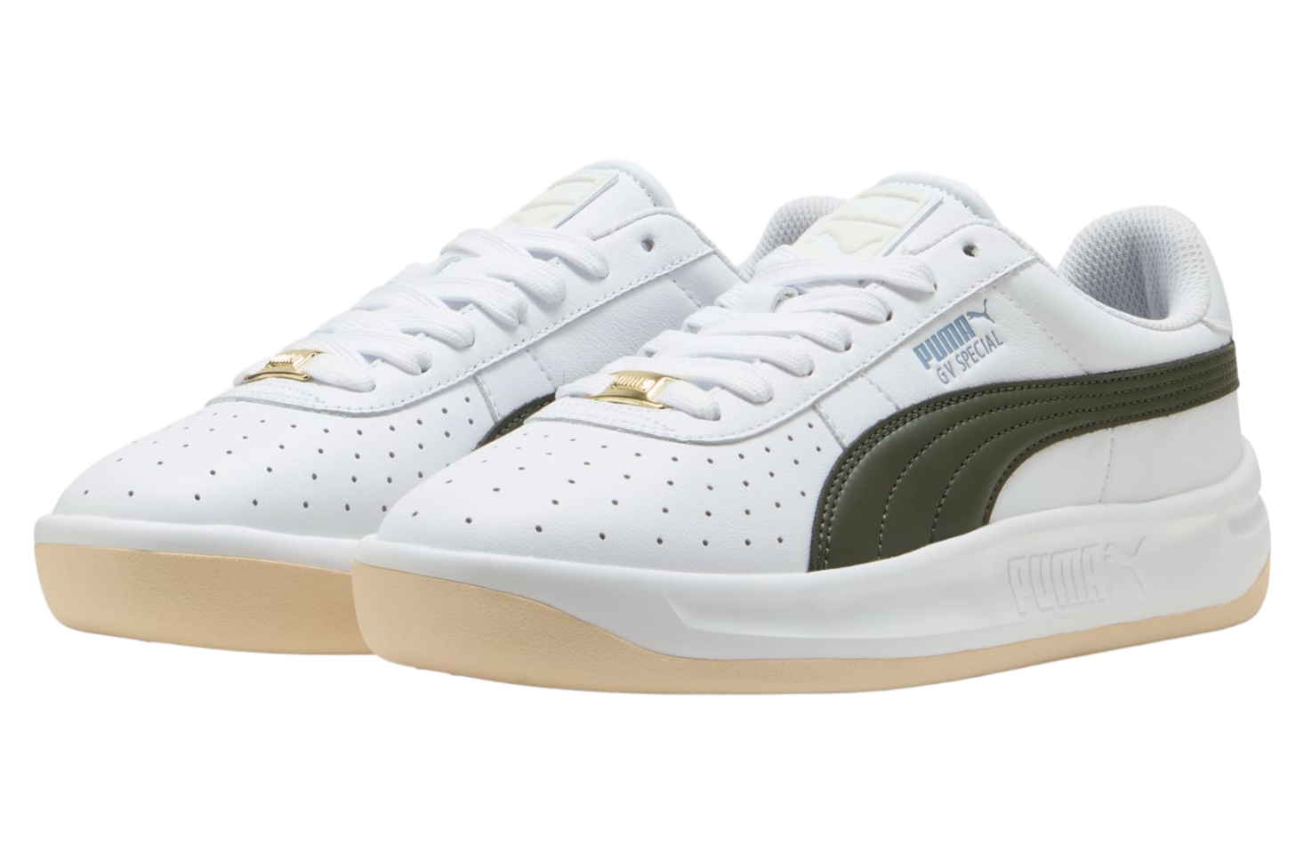 Puma GV Special White / Dark Olive