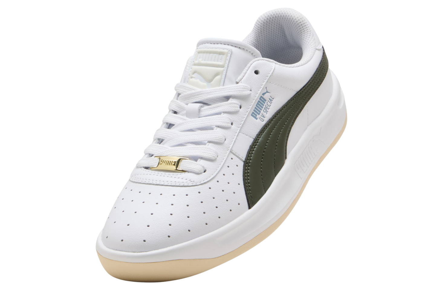 Puma GV Special White / Dark Olive