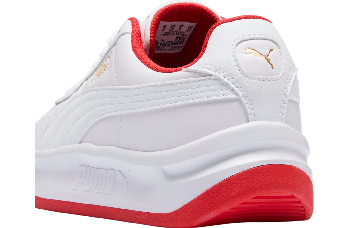 Puma Gv Special White / Pop Red