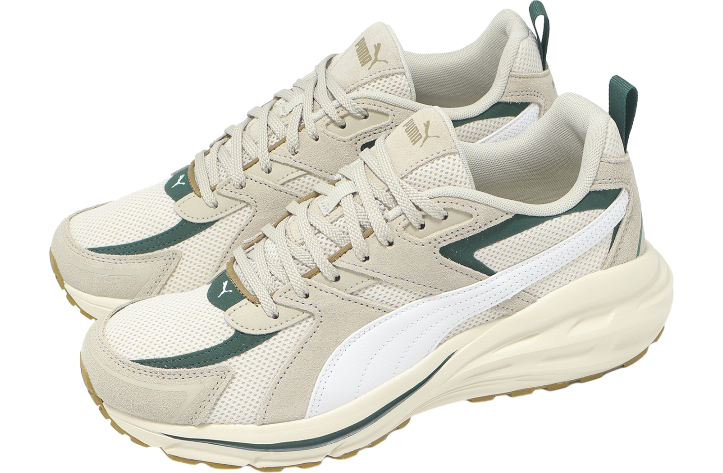 Puma Hypnotic LS Beige / Green