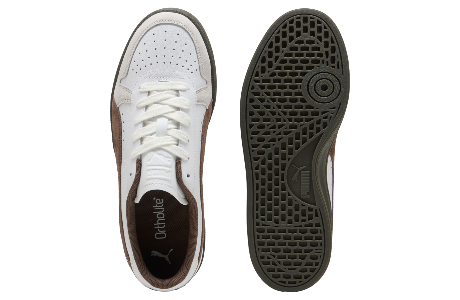 Puma Indoor White / Flat Bronze