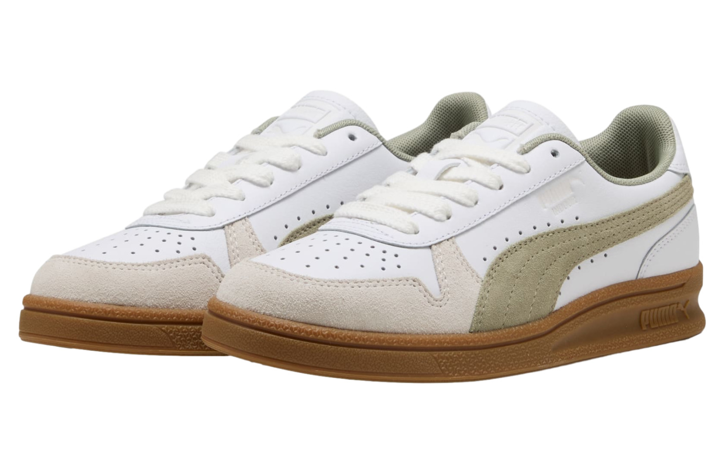 Puma Indoor White / Lux Army