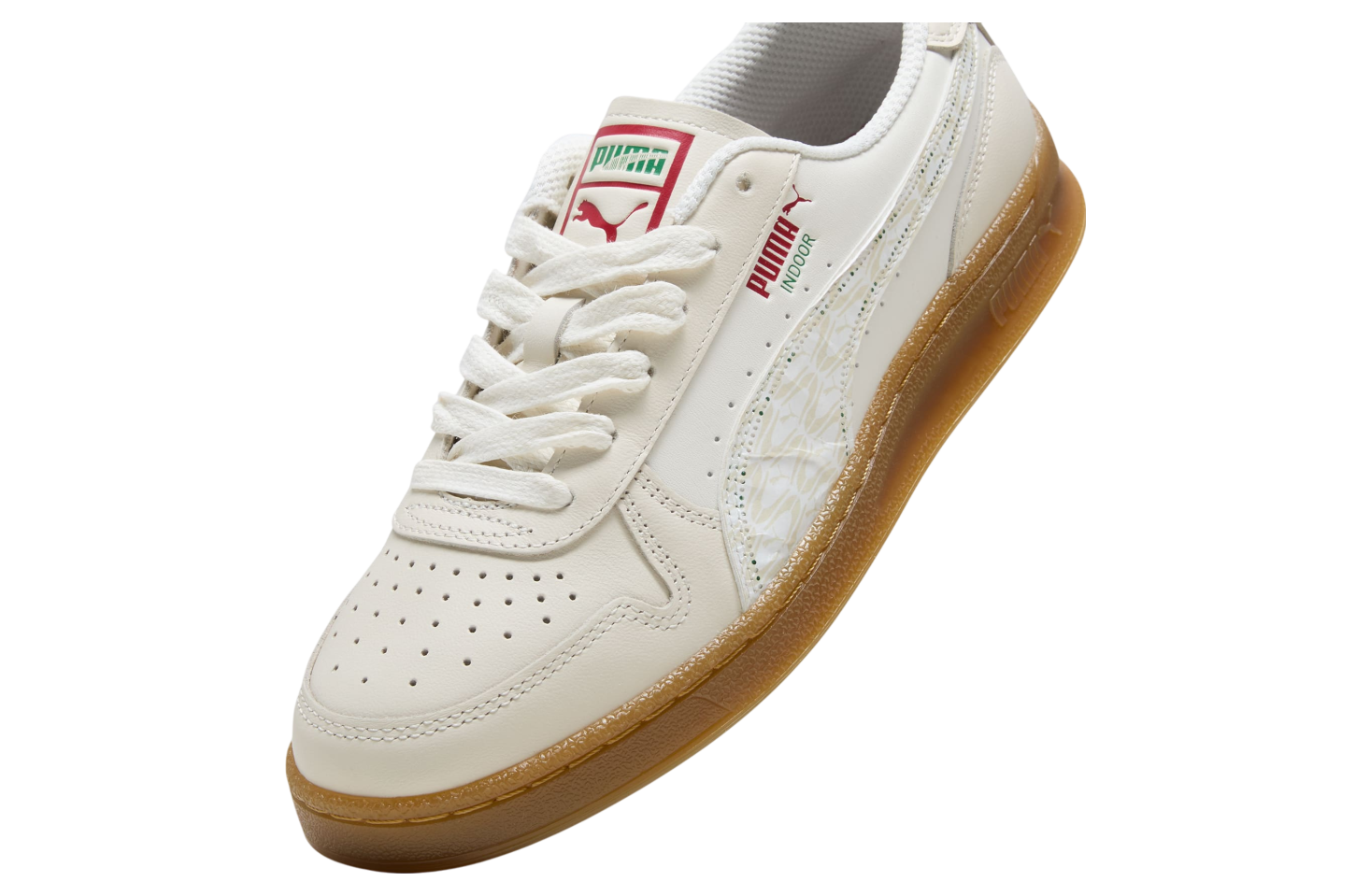 Puma Indoor Xmas Warm White / Club Red