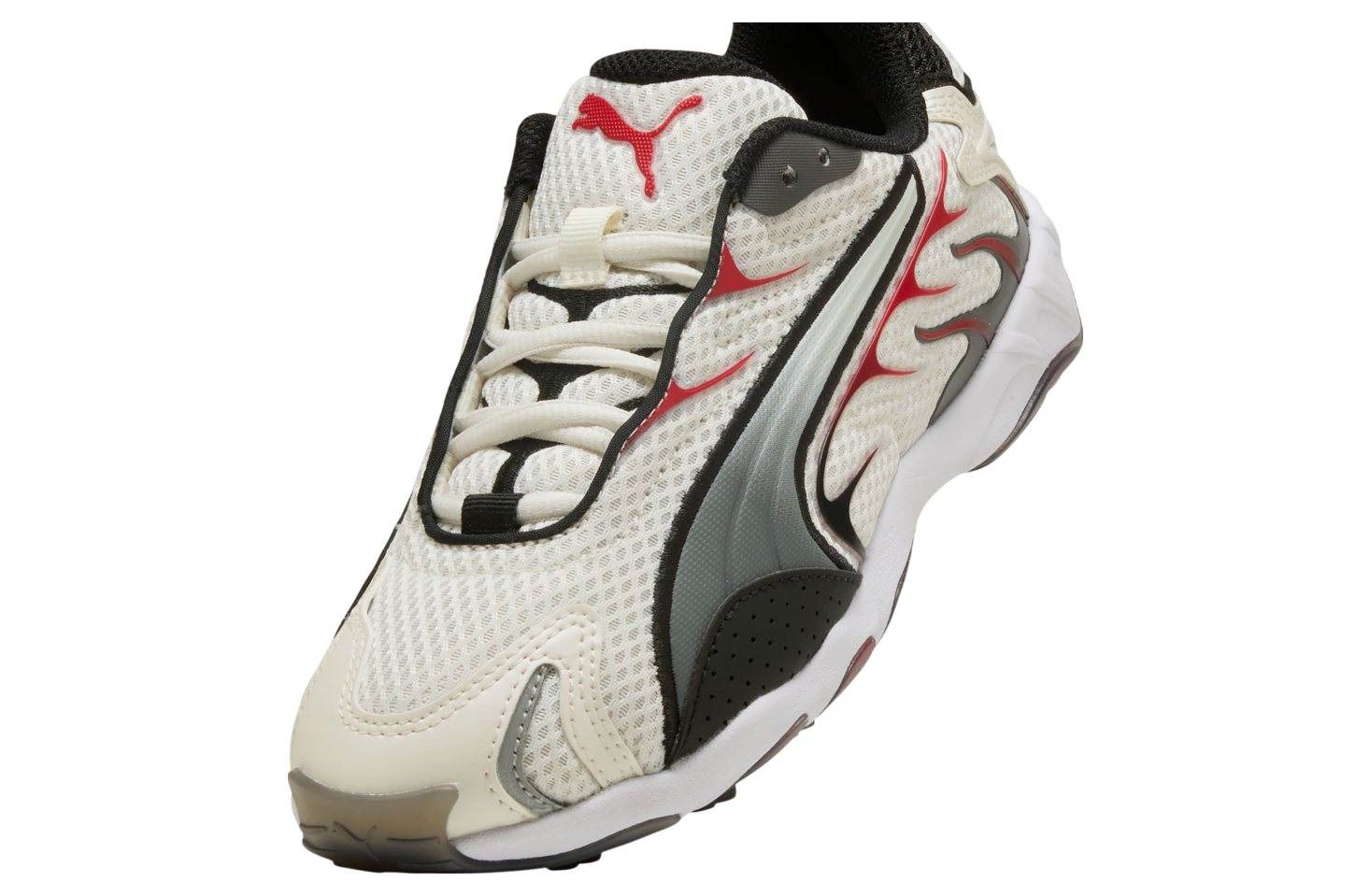 Puma Inhale Big Kids Warm White / For All Time Red