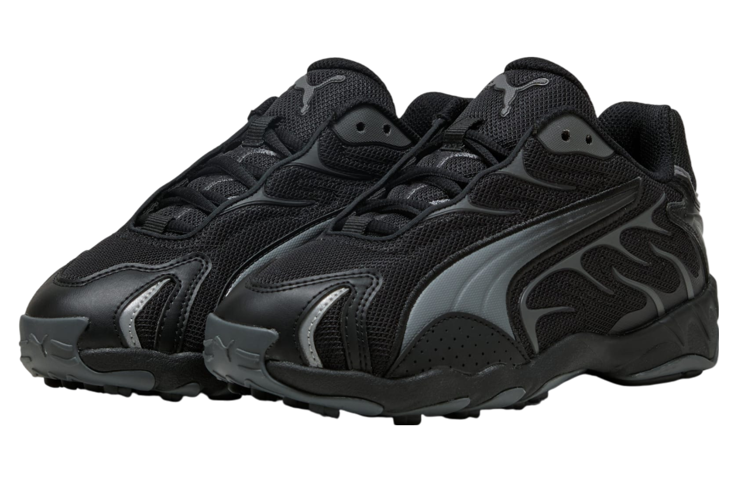 Puma Inhale Core GS Black / Cool Dark Gray