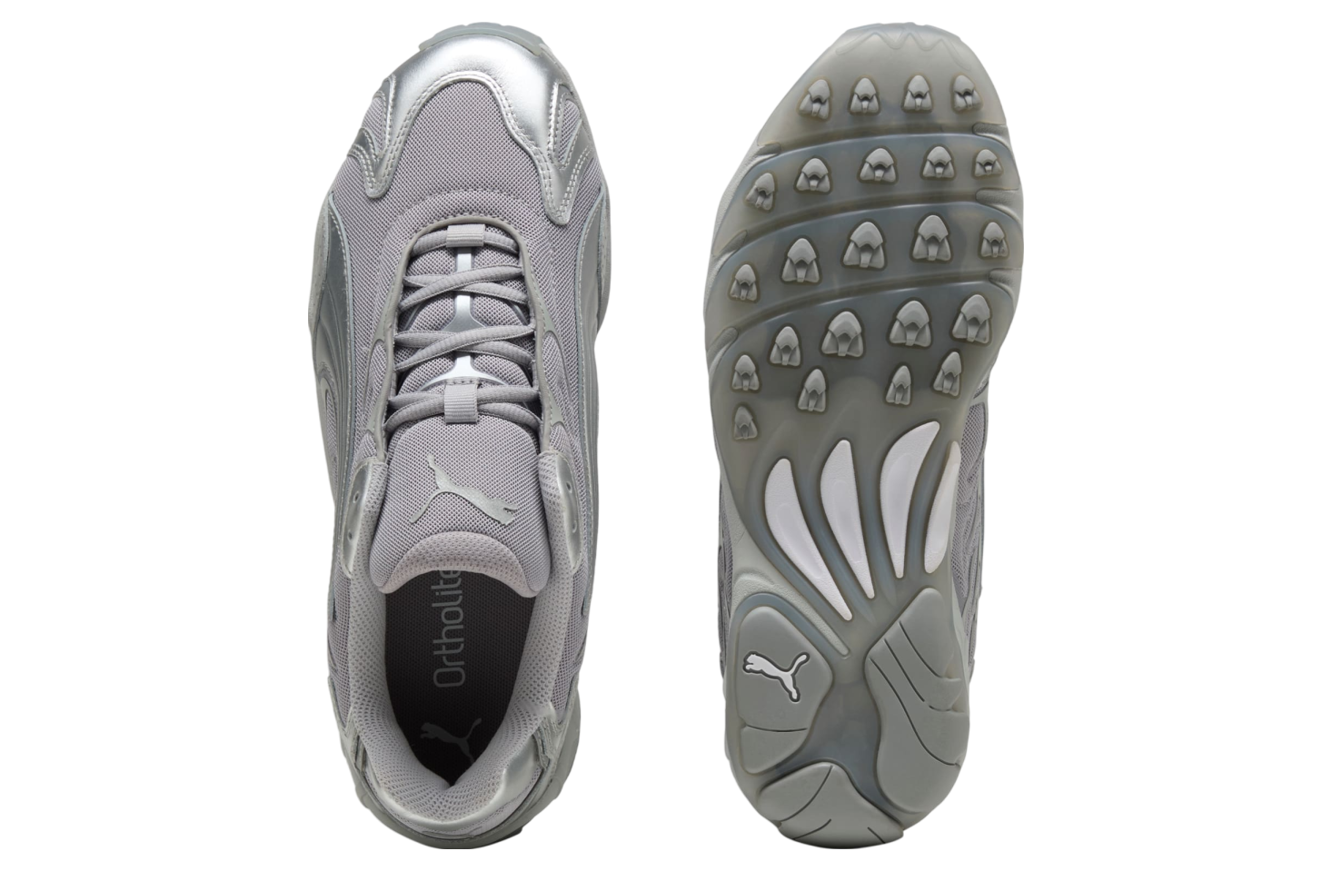 Puma Inhale Metallic Glacial Gray / Team Silver
